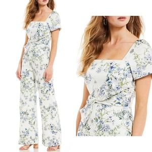 NWT Antonio melani floral square grover jumpsuit